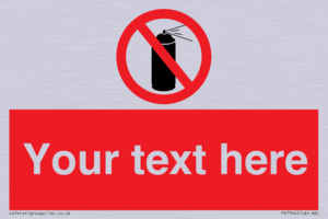 Custom prohibition no aerosol